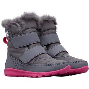 SOREL Youth Whitney Strap Waterproof Insulated Winter Boot for Kids